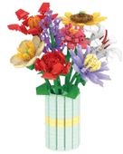Ctoys Flower Arrangement Mini Blok Red Rose - 3