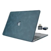 Macbook Pro Kılıf 13inç Leat01 (2016/2019 yılı Cihazı) A1706 A1708 A1989 A2159 ile Uyumlu thumbnail 3