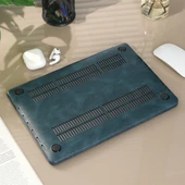 Macbook Pro Kılıf 13inç Leat01 (2016/2019 yılı Cihazı) A1706 A1708 A1989 A2159 ile Uyumlu thumbnail 8