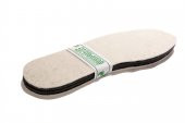 BEYAZ KEÇE KAPLI EVA PATİK TABANI (10LU PAKET) - 5