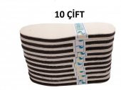 BEYAZ KEÇE KAPLI EVA PATİK TABANI (10LU PAKET) - 7