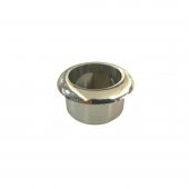 Doğalgaz Flex için 20 Adet Mermer Üstü Delik Tıpası Yüzük Krom - 1