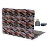 Macbook Pro Kılıf 13inç M1-M2, Flower34 (Type-c'li Model)A2338 A2289 A2251 A1706-08 A1989 A2159 ile Uyumlu thumbnail 1