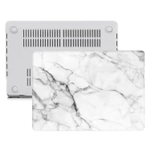 Macbook Air Kılıf 13 inç Mermer11NL (Eski USB'li Model 2010-2017) A1369 A1466 ile Uyumlu thumbnail 5
