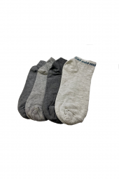 Pamuklu 6LI Karışık Renkli Erkek Patik 40-44 BT-0111 - 1