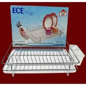 Ece Metal Yonca Paslanmaz Krom Bulaşıklık - 2