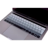 Macbook Pro Klavye Koruyucu Touchbarlı (UK-EU İngilizce) Ombre A1706 A1989 A2159 A1707 A1990 Uyumlu - 7