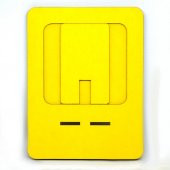 RESİM ÇERÇEVE SARI TELEFON TUTUCU - 2