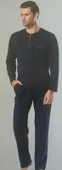 PİERRE CARDİN LACİVERT PİJAMA TAKIMI 5454  LACİVERT - 1