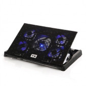 TX Ergo500 TXACNBERGO500 13" ~ 17 ABS Plastik Alüminyum Siyah Notebook Soğutucu - 1