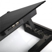 TX Ergo500 TXACNBERGO500 13" ~ 17 ABS Plastik Alüminyum Siyah Notebook Soğutucu - 3