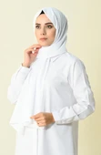 Şile Bezi Şal Beyaz Byz - 4