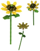 Ctoys Flower Arrangement Mini Blok Sunflower thumbnail 3