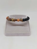 Manzaralı Jasper & Oniks Taşı 8mm Unisex Tasarım Bileklik Hawaii Model (53086) thumbnail 2