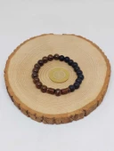 Bronzit & Oniks Taşı 8mm Unisex Tasarım Bileklik Hawaii Model (17260) thumbnail 5