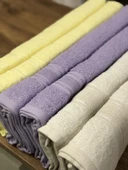 12 Li Pamuklu Kuaför Berber Hediyelik El Yüz Havlusu 50 x 90 thumbnail 6