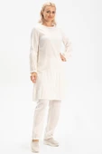 Elif Şile Bezi Mevsimlik ve Yazlık Tunik Krem Krm S Krem thumbnail 1