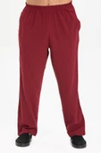 Şile Bezi Erkek Yazlık Şalvar Pantolon Bordo Brd L Bordo - 3