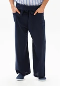 Erkek Şile Bezi Thai Balıkçı Yazlık Pantolon Lacivert Lcvt L/XL Lacivert - 3