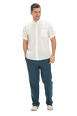 Keten Erkek Pantolon Petrol Ptrl 40 Petrol - 6