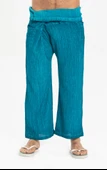 Erkek Şile Bezi Thai Balıkçı Yazlık Pantolon Turkuaz Trkz L/XL Turkuaz - 3