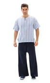 Erkek Şile Bezi Thai Balıkçı Yazlık Pantolon Lacivert Lcvt L/XL Lacivert - 6