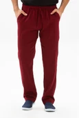 Şile Bezi Cepli Yazlık Erkek Pantolon Bordo Brd 40 Bordo - 3