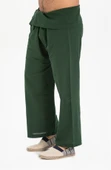 Erkek Şile Bezi Thai Balıkçı Yazlık Pantolon Yeşil Ysl L/XL Yeşil - 3