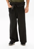 Erkek Şile Bezi Thai Balıkçı Yazlık Pantolon Füme Fm L/XL Füme - 3