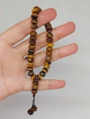 Kaplangözü Taşı 33Lük Özel Kesim Minimal Tesbih (54324) thumbnail 1