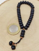 Oniks Taşı 33Lük Özel Kesim Minimal Tesbih (52948) thumbnail 5