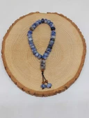 Sodalit Taşı 33Lük Özel Kesim Minimal Tesbih (54318) thumbnail 3