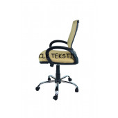 CLK Fileli Petek Ofis Büro Bilgisayar Koltuğu Sandalyesi KROM AYAK - 2