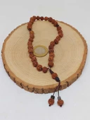 Rudraksha Tohum Düğümlü 33lük Tesbih (1758) thumbnail 4