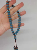 Anadolu Toprağı Serisi 33’Lük Mavi Renk Tesbih 8-9mm (54278) thumbnail 2