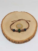 Seramik Boncuklu & Hematit Taşlı Makromeli Bileklik (54436) thumbnail 3