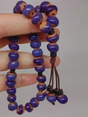 Anadolu Toprağı Serisi 33'Lük Mor Renk Tesbih 8-9mm (54262)  thumbnail 5