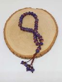 Anadolu Toprağı Serisi 33'Lük Mor Renk Tesbih 8-9mm (54262)  thumbnail 4