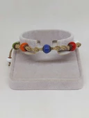 Seramik Boncuklu Renkli Makromeli Bileklik (54434) thumbnail 1
