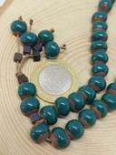 Anadolu Toprağı Serisi 33’Lük Yeşil Renk Seramik Boncuk Tesbih 8-9mm (54300) thumbnail 3