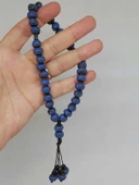 Anadolu Toprağı Serisi 33’Lük Mavi Renk Seramik Boncuk Tesbih 8-9mm (54298) thumbnail 1