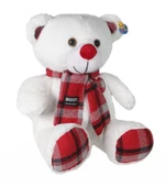 Peluş Buffy Atkılı Ayı 55 Cm - Mavi Su Dünyası - 1