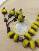 Anadolu Toprağı Serisi 33’Lük Sarı Renk Seramik Boncuk Tesbih 8-9mm (54282) thumbnail 3