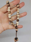 Anadolu Toprağı Serisi 33’Lük Kahverengi Renk Seramik Boncuk Tesbih 8-9mm (54308) thumbnail 2