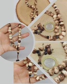 Anadolu Toprağı Serisi 33’Lük Kahverengi Renk Seramik Boncuk Tesbih 8-9mm (54308) thumbnail 1