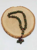 Anadolu Toprağı Serisi 33’Lük Yeşil Renk Seramik Boncuk Tesbih 8-9mm (54264) thumbnail 4