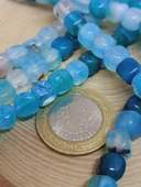 Akik Taşı Küp Şekilli 6-7mm Aralığı Dizi (54448) thumbnail 2