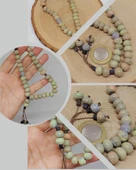 Anadolu Toprağı Serisi 33’Lük Yeşil Renk Seramik Boncuk Tesbih 8-9mm (54230) thumbnail 1