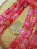 Akik Taşı Küp Şekilli 6-7mm Aralığı Dizi (54444) thumbnail 2