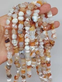 Akik Taşı Şekilsiz Doğal Taş Dizi (54442) - 1